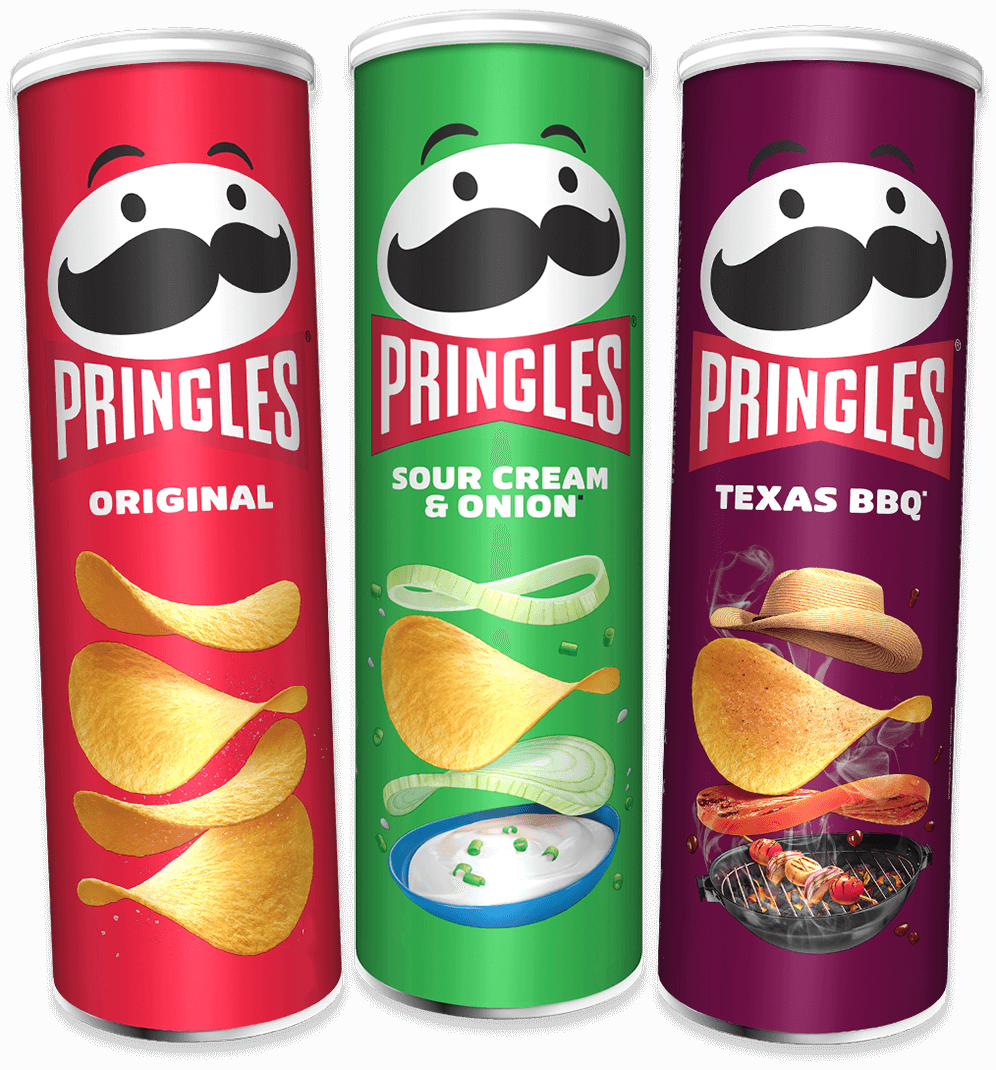 Pringles Crisps The Original Mind Popping Snack Europe